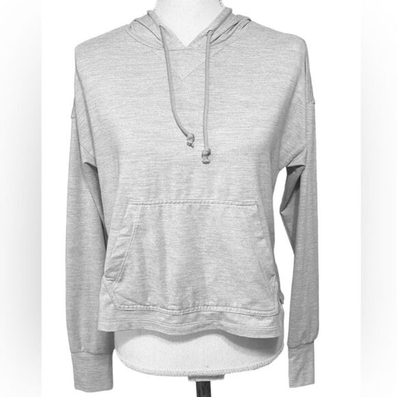 Nike Dri Fit Wm’s Sz XS Gray Hooded Sweatshirt - Picture 1 of 4